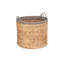 Wicker Round Rope Border 2 Piece Basket Set