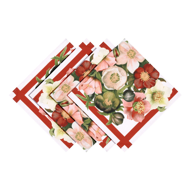 Serviette 20 "x 20" Laural Home Vintage Petals