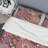 Orange and Purple Patchwork Polyester Drunkard's Path Duvet Cover Set-962680771