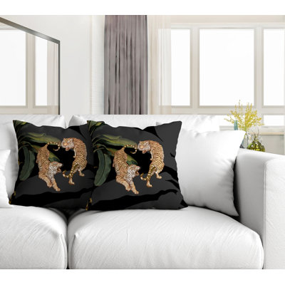 Housse et insert de coussin carré intérieur / extérieur 