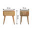 Alishan 45cm W Solid Wood Bedside Table