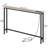 47.2" W Manufactured Wood and Iron Console Table-292362192