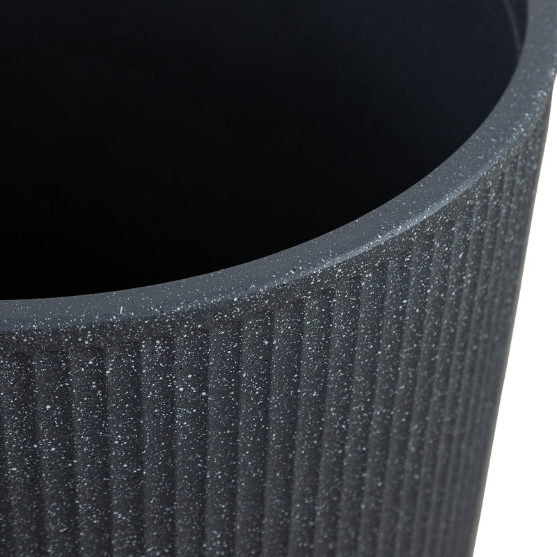 PE Tapered Round Pot Planters Set