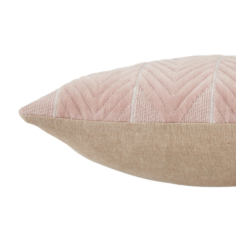 Coussin Ryans, Rosé / argenté, Housse de coussin seulement - sans coussin