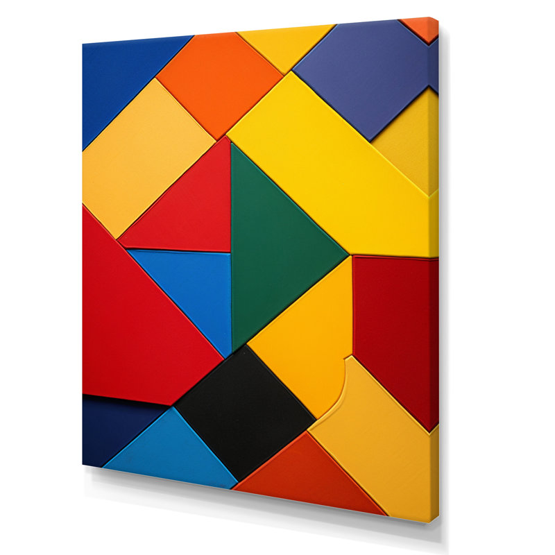 «Herson Baseball Vibrant Bases», reproduction sur toile, H 40 po x l 30 po x P 1,5 po, Toile tendue