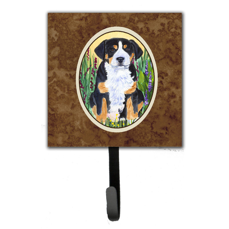 Porte-garde-gobelet pour chien et crochet mural suisses plus grand