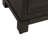 Keniston Rubberwood 3-Drawer Nightstand