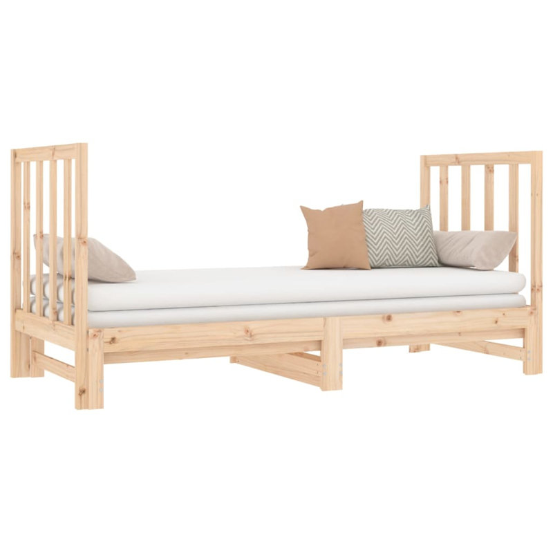 Solid Wood Bed, Single (3'), Oak