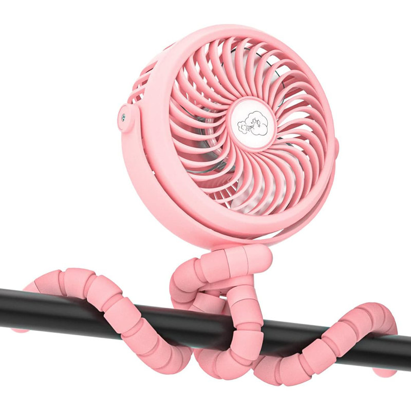 Ventilateur personnel 8 "CRST, Rose