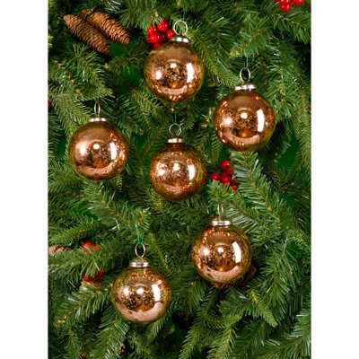 4'' Glass Animals Ball Ornament