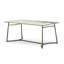 6 Seater Metal Garden Dining Set Chairs -1994647708