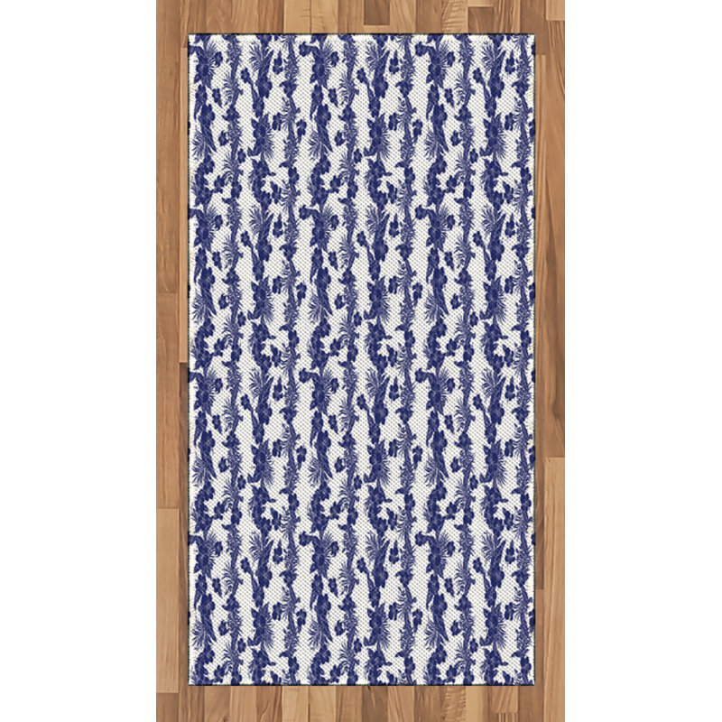 Tapis décoratif Luau, Rectangle 2 pi 7 po x 5 pi