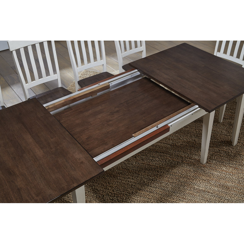 Ensemble de salle à manger extensible en bois massif 11 pièces Matanzas