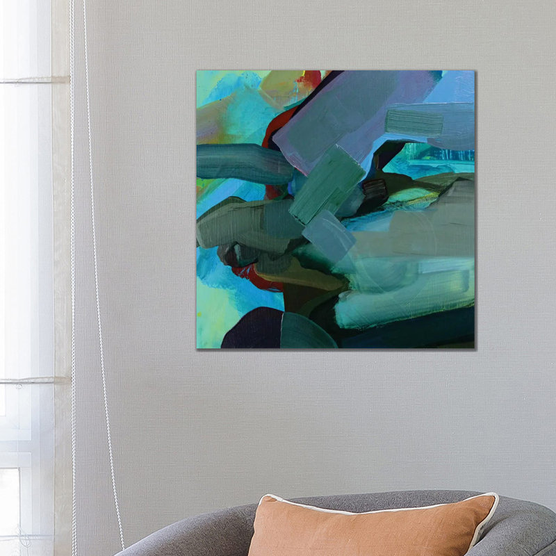 Dark Landscape I by Pamela Staker - Painting on Canvas, Wrapped Canvas, 66.04 cm H x 66.04 cm W x 1.91 cm D