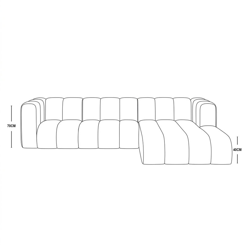 3 Seater Corner Sofa, Right Hand Facing