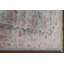 Tapis gris floral traditionnel 6 x 9