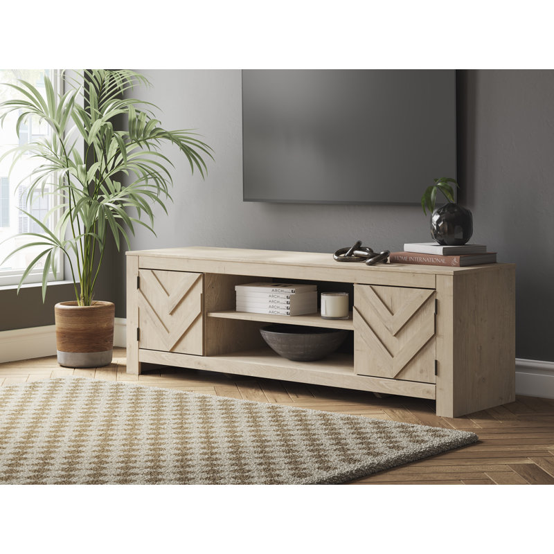 Meuble télé 71 po pour téléviseur de 81 po ou moins Cayboni, Brun