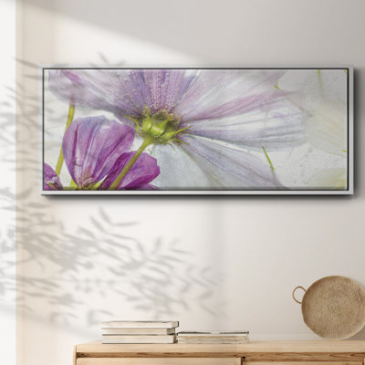 «Frozen Floral I», toile encadrée