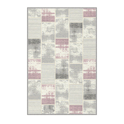 Stylish Hall Carpet (39.4 x 78.7 inches), 1% Polyester, .3 in Pile Height | Antibacterial, Non-Slip Underside, Machine Washable | 3D Digital Printed Design, Durable & Soft for Home Décor