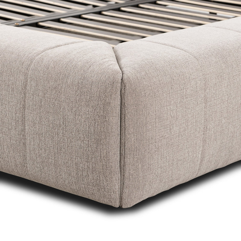 Langham Upholstered Bed, King, Napa Sandstone