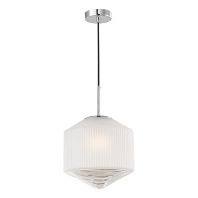 Amondre 1 - Light Polished Chrome Pendant