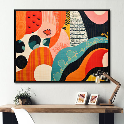 Mid Century Vintage Textiles II - reproduction sur toile