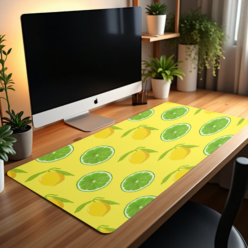 Polyester Desk Pad, 14.4x12.1
