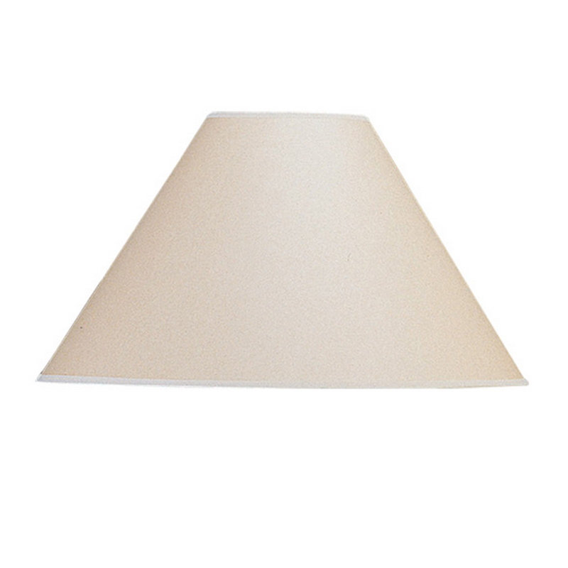 Abat-jour rond en papier, motif coquille d'œuf, fini blanc cassé, 23 cm de hauteur, H 9 po x l 12 po x P 12 po