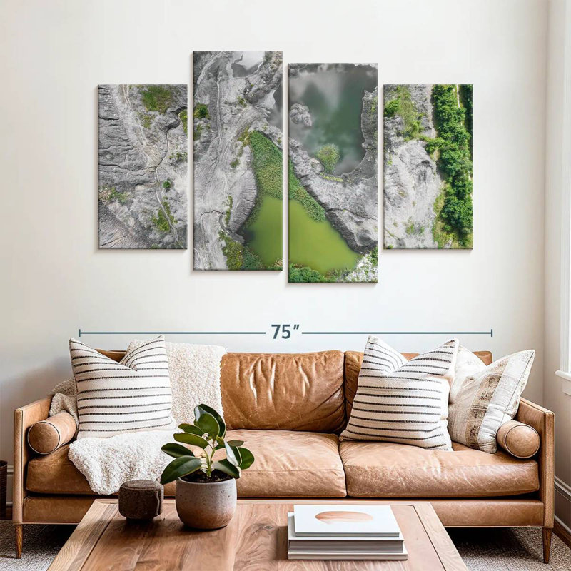 Vanna Poland Coal Mine, 42" H x 68" W