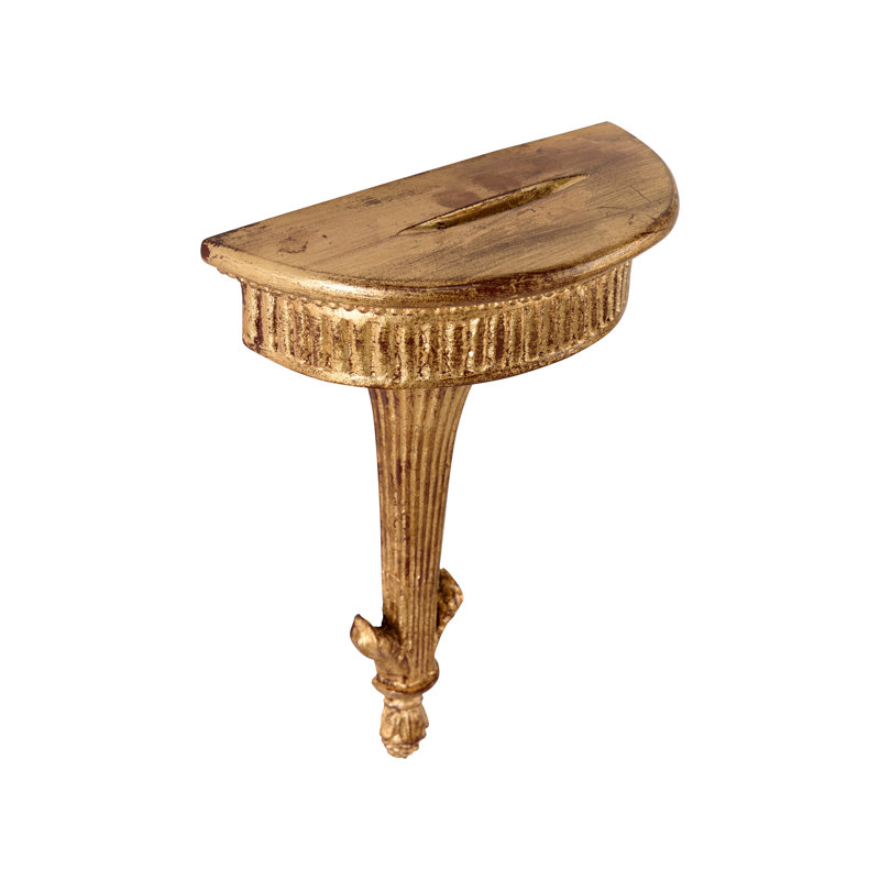 Étagère décorative, Or