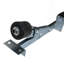 Support de fond de remorque de bateau avec roulettes de quille, capacité de 1102 lb-126115999