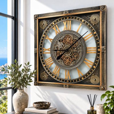 Metal Wall Clock