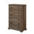 Modern 6 Drawer Dresser, Dressers For Bedroom, Tall Chest Of Drawers Closet Organizers & Storage Clothes - Easy Pull Handle, Textured Borders Living Room, Hallway,L 29.53''*W15.75''*H48.03''-83395167