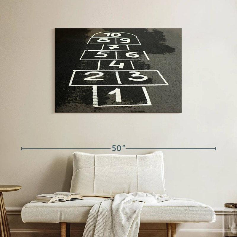 Ashelle Hopscotch, 26" H x 39" W