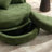 Edene 360° Swivel Accent Barrel Chair,bedroom chair with Storage Ottoman & 4 Pillows-282496790