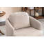 Fauteuil d'appoint pivotant rembourré-1635022566