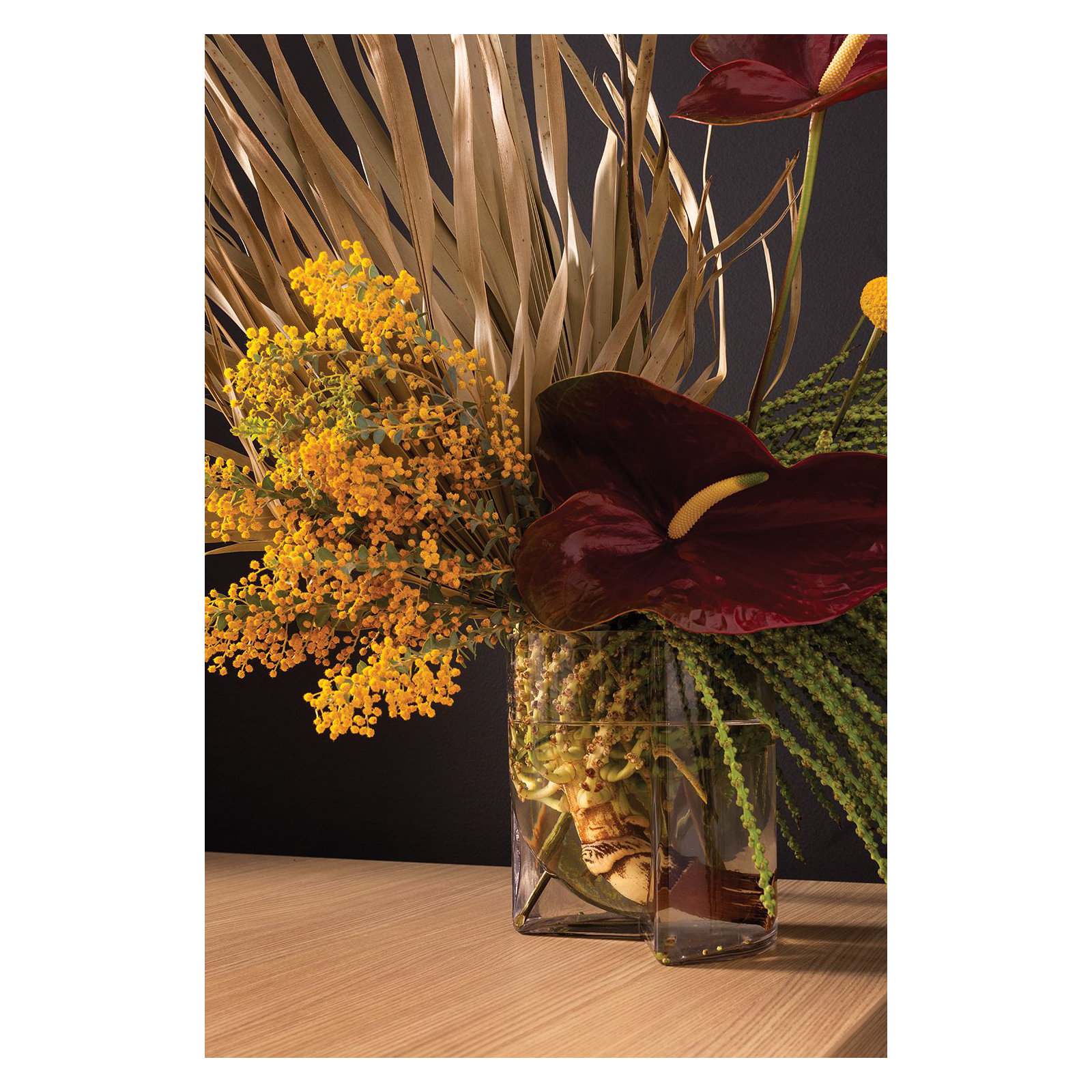 Agatha Handmade Glass Pot Planter