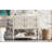 Elegant Space-saving Bathroom Vanity Cabinet Solid Wood Frame With Ceramic Sink Modern Style