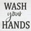«Wash Your Hands» - Art textuel-101858411-121763262-121763252