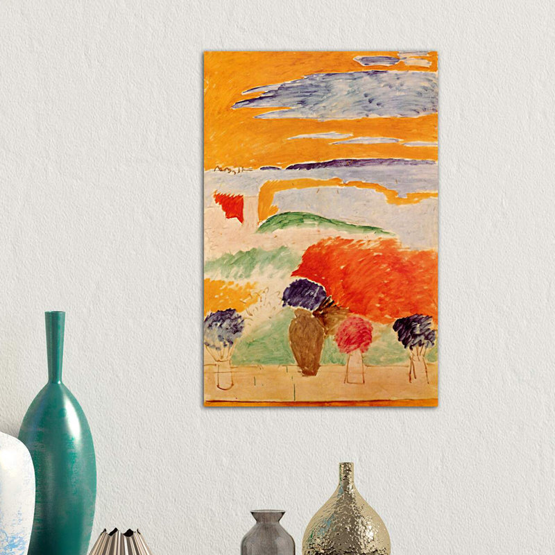 An Open Window At Tangiers, C.1912-13 by Henri Matisse - Painting on Canvas, Wrapped Canvas