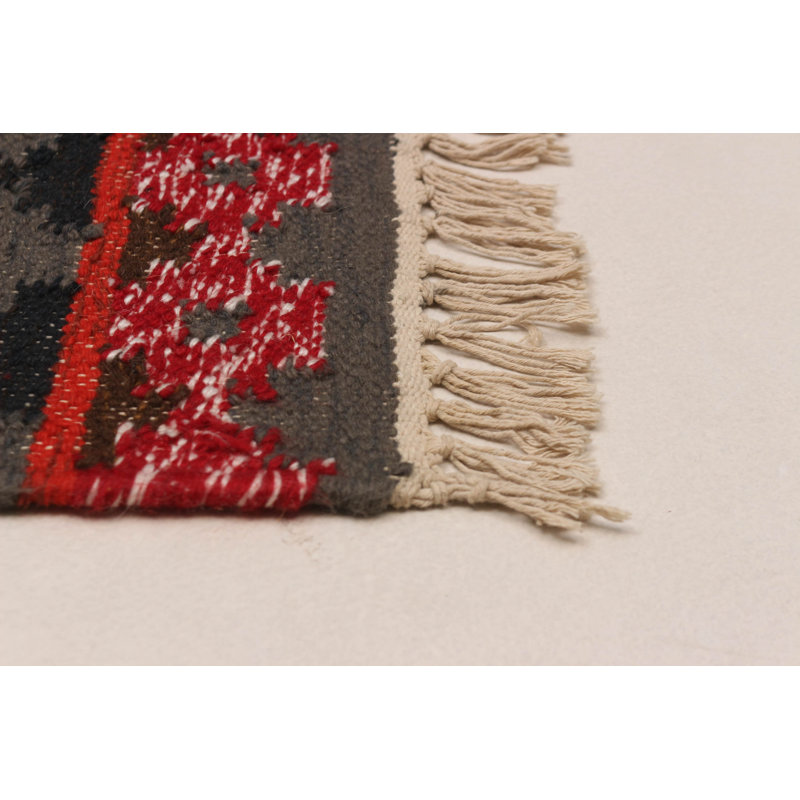 Ankara FW Grey Kilim 5'2" x 8'2"