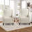 27.9" Wide Modern And Upholstered Soft Push Back Recliner (Set Of 2)-1342584099