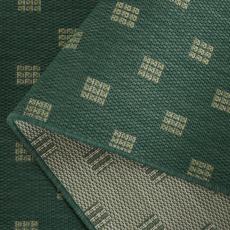 Terrace 806 Geometric Indoor/Outdoor Rug, Rectangle 5'3" x 7'6"