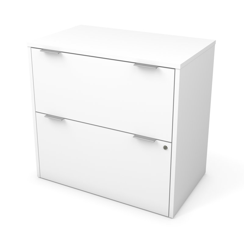 Patsones 30.1'' Wide 2 -Drawer File Cabinet, White