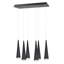 Luminaire suspendu en grappe 6 lumières-18784697