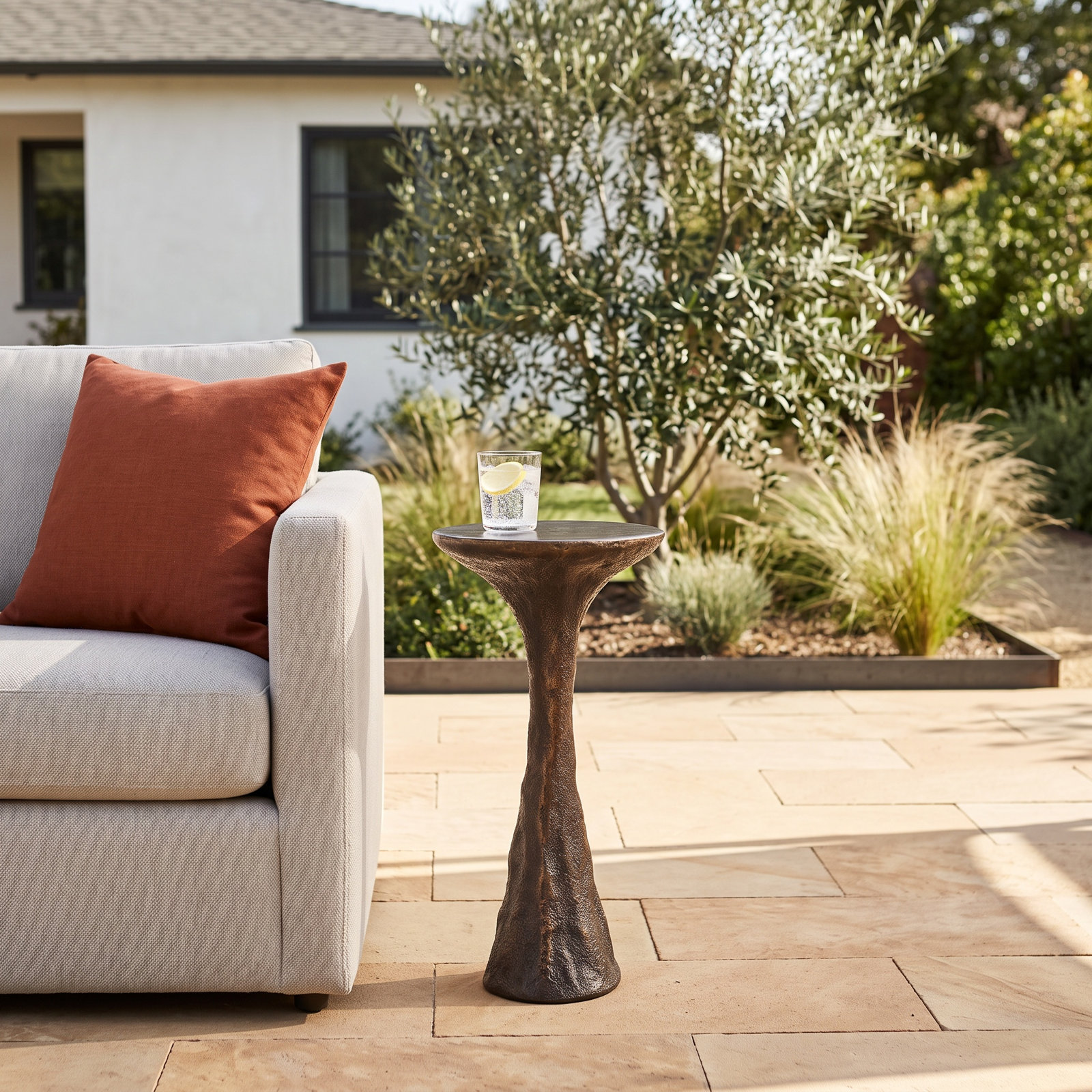 12" Patio Side Table