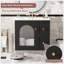 Meuble-lavabo 24 po avec lavabo en céramique-135380751