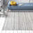 Adhitya Power Loom Ivory/Charcoal Rug-594505740