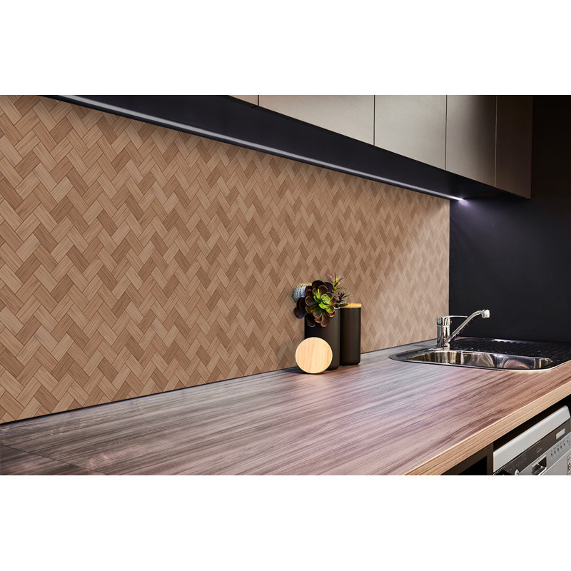 Self Adhesive Vinyl Splashback 39,37x19,68 Inch Wall Tiles Wall Stickers Tile Peel and Stick Sticker