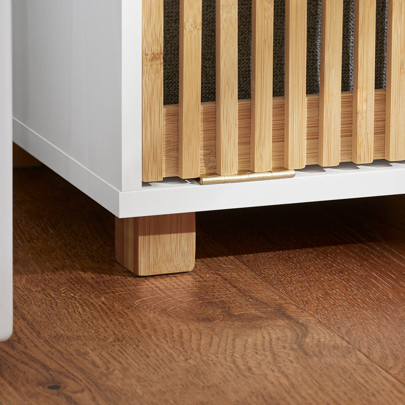 Wood Cabinet Laundry Hamper